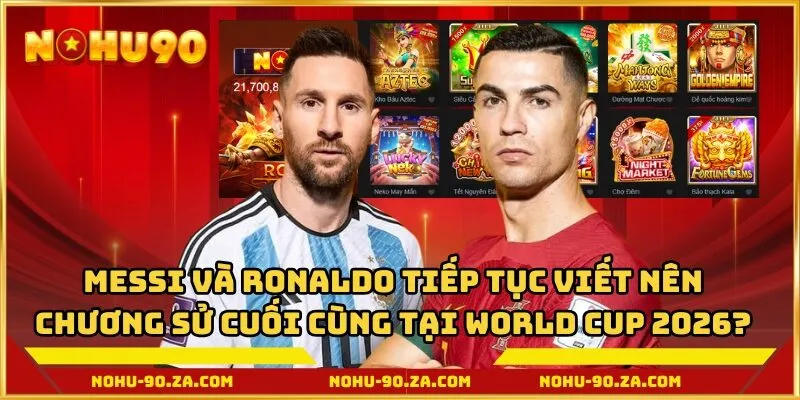 Messi và Ronaldo tiếp tục viết nên chương sử cuối cùng tại World Cup 2026